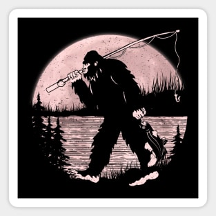 Bigfoot Fishing Magnet